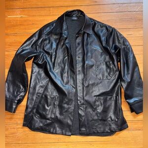 Cider Leather Jacket/Overshirt